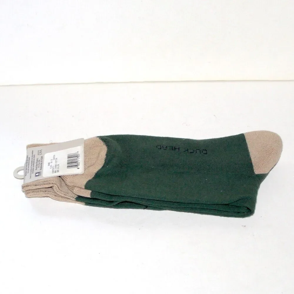 Duck Head socks 1 Pair Hunter green men size 10 - 13 NEW USA